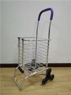 Handlekurver for dagligvarer med trehjul