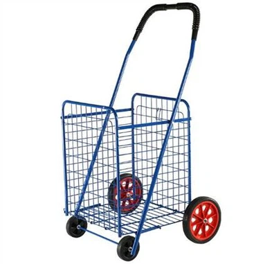Sammenleggbar supermarkedsvogn